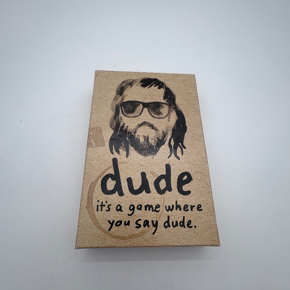 North Star Games Dude Card Game Party Game 3-6 Players Ages 13+ Complete